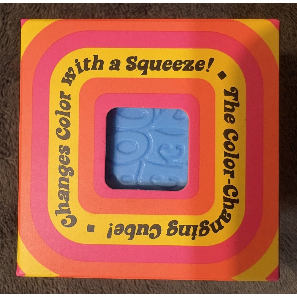Nee Doh Color Change cube! Blue